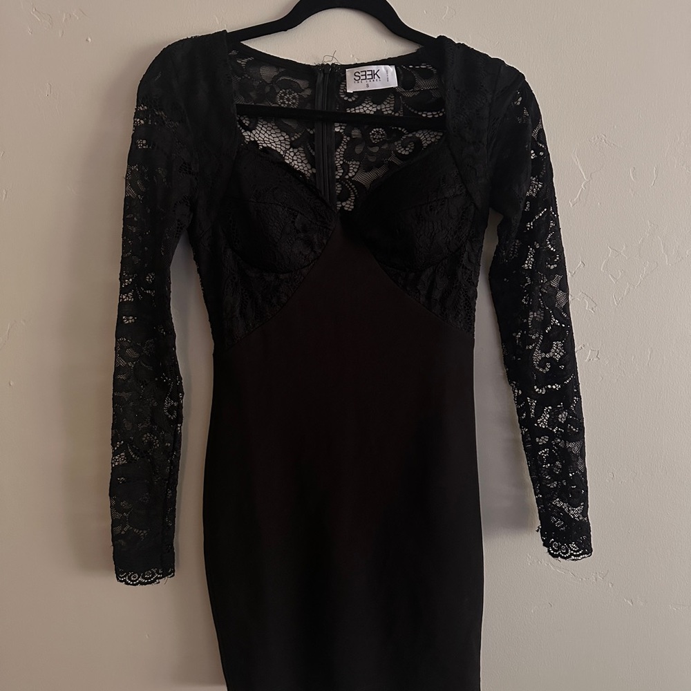 Gorgeous Black Lace Cocktail Dress from LF